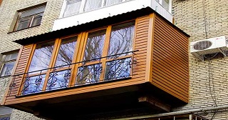 Внешняя отделка балкона Переславль-Залесский цена от 1029 руб. м/2.
